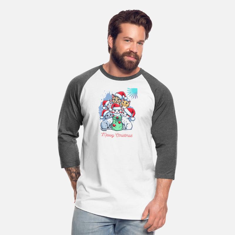 Black Red Cat Christmas Christmas T Shirt