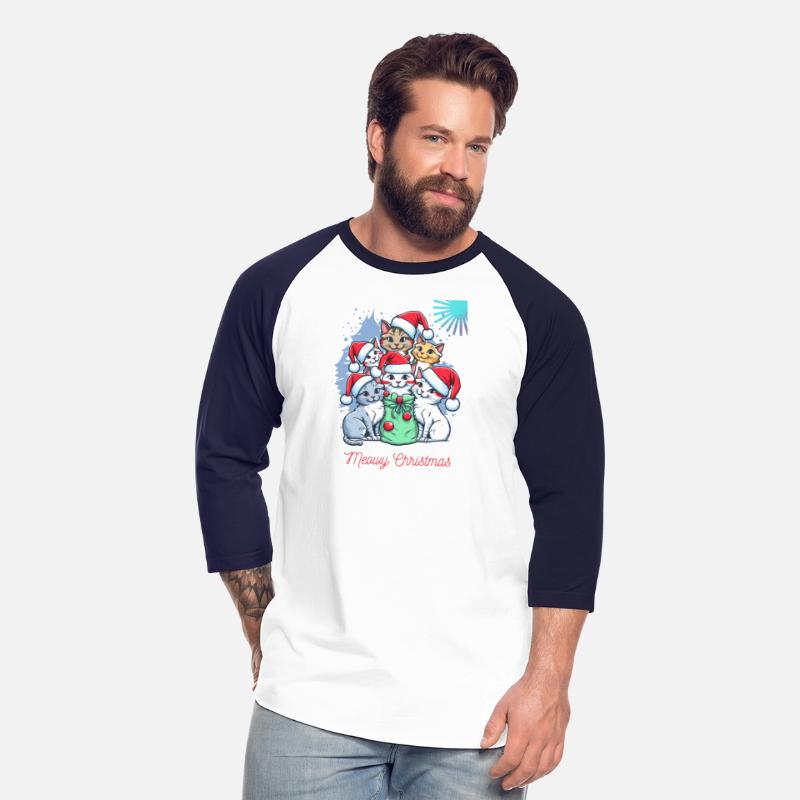 Black Red Cat Christmas Christmas T Shirt