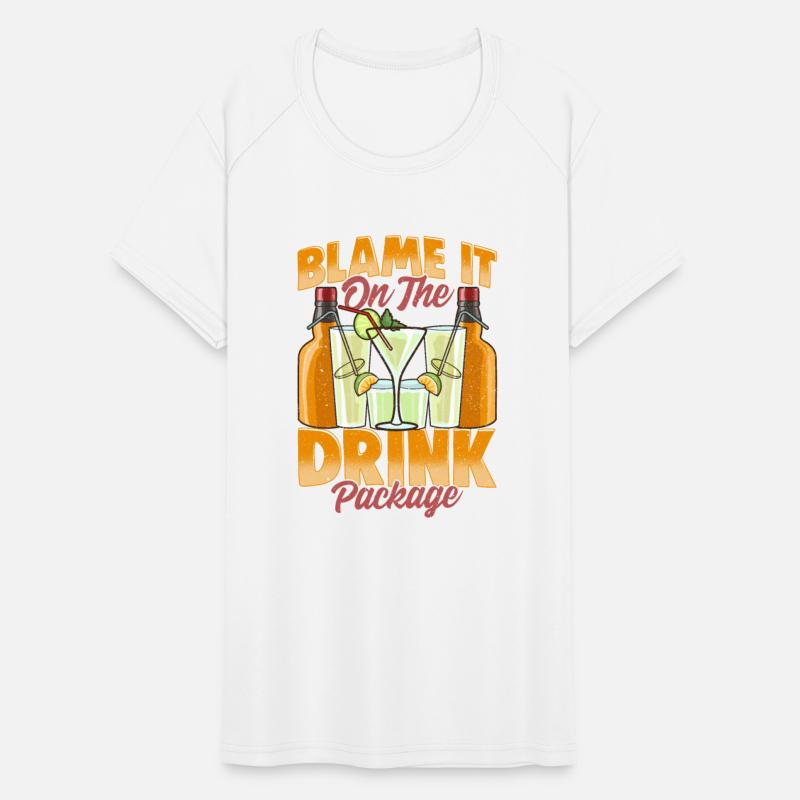 Blame It On The Drink Package Cruise Vacation Pun
