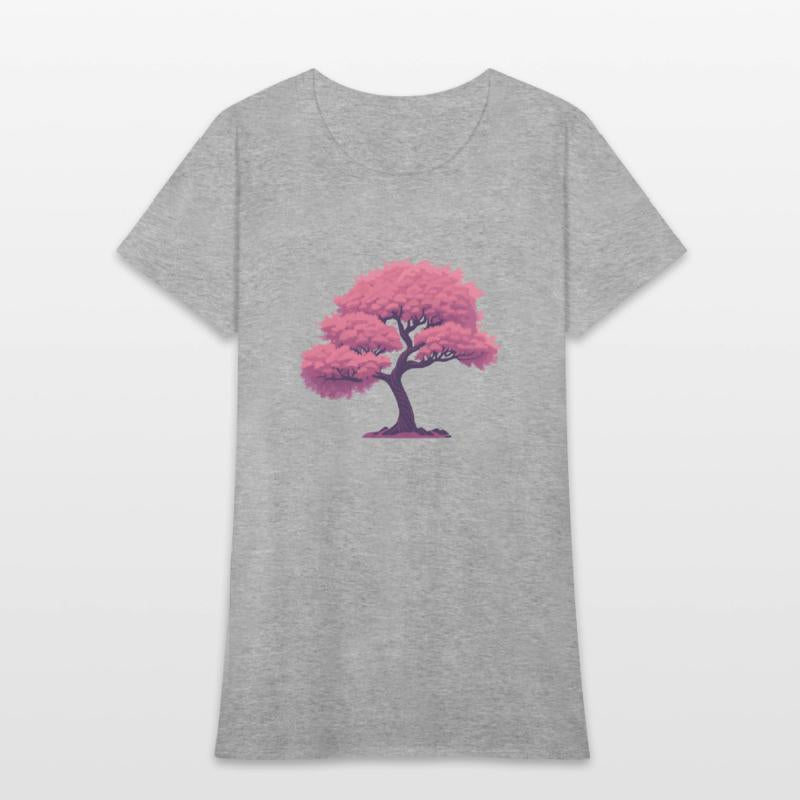 Blooming Sakura tree