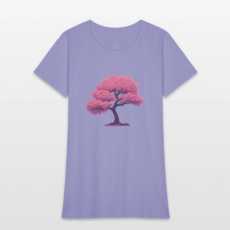 Blooming Sakura tree