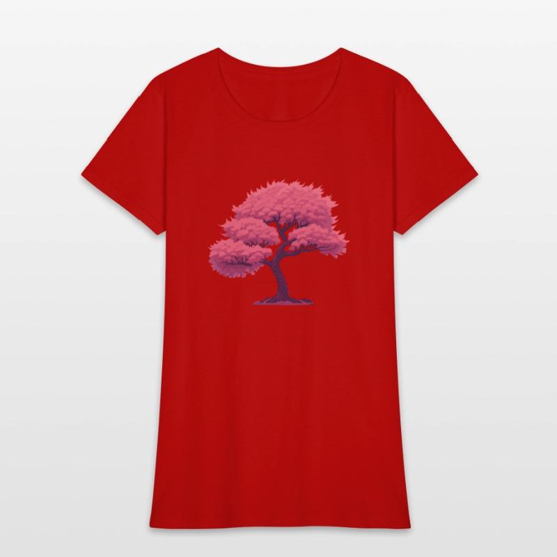 Blooming Sakura tree