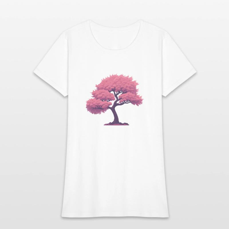 Blooming Sakura tree