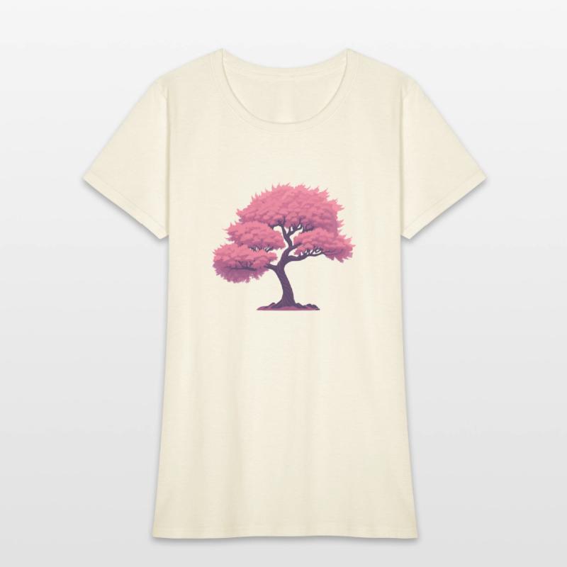 Blooming Sakura tree