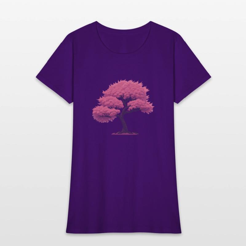 Blooming Sakura tree