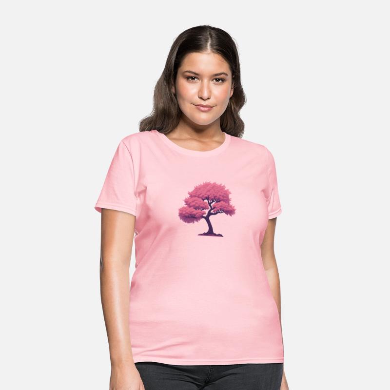 Blooming Sakura tree