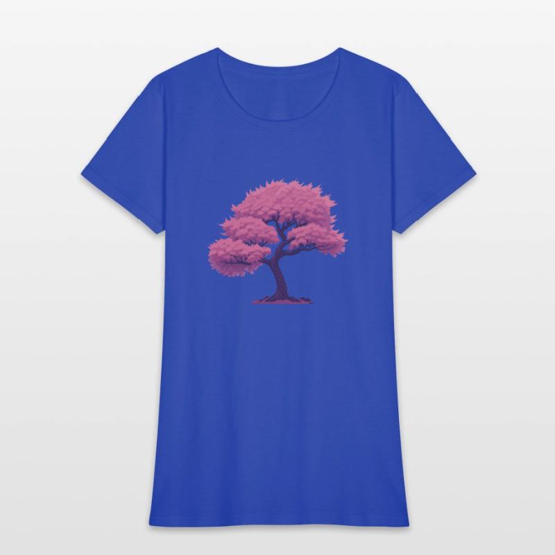 Blooming Sakura tree