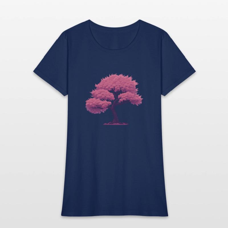 Blooming Sakura tree