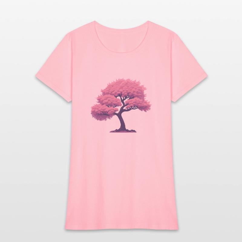 Blooming Sakura tree