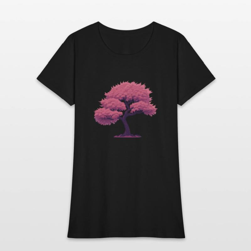 Blooming Sakura tree