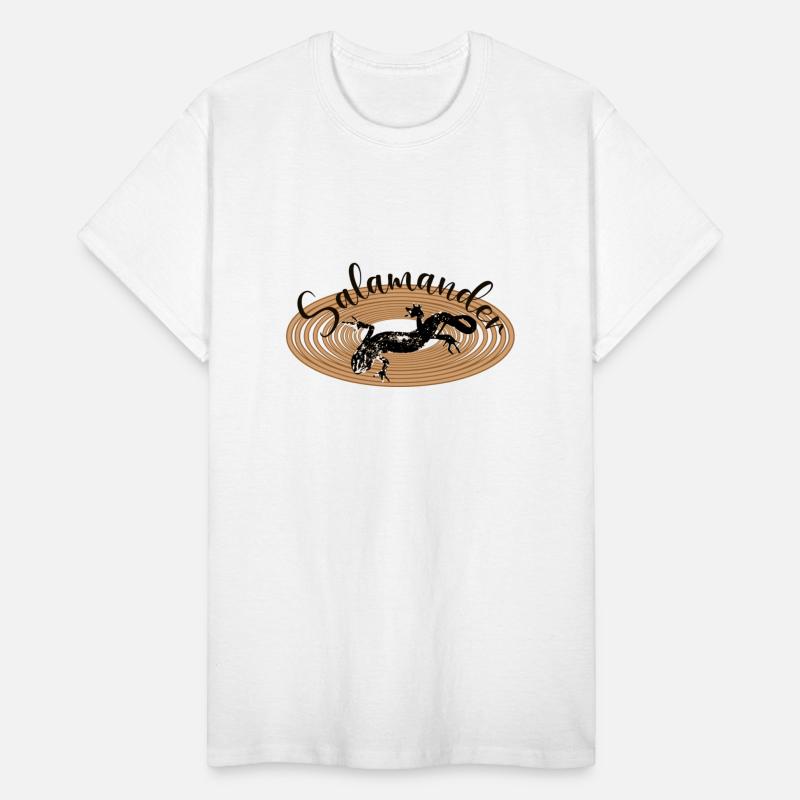 Bold Salamander Spiral Design