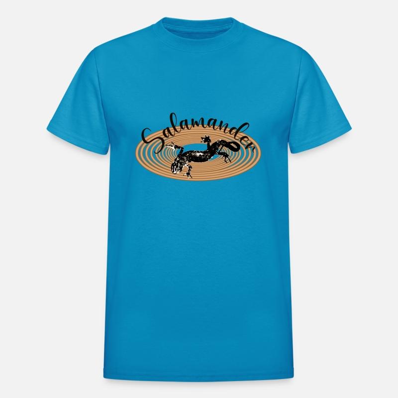Bold Salamander Spiral Design