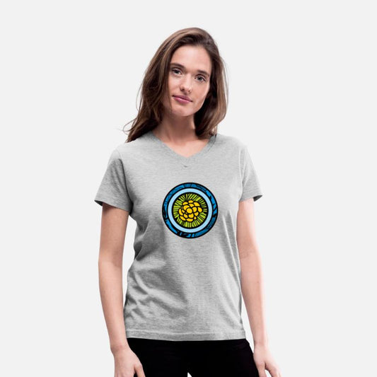 Botanical Mandala Flower – Art Deco Inspired
