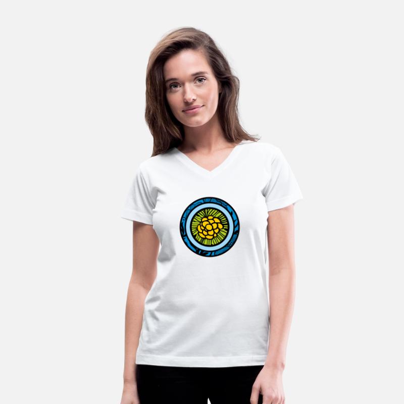 Botanical Mandala Flower – Art Deco Inspired