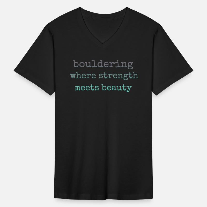 Bouldering Strength Meets Beauty Boulder