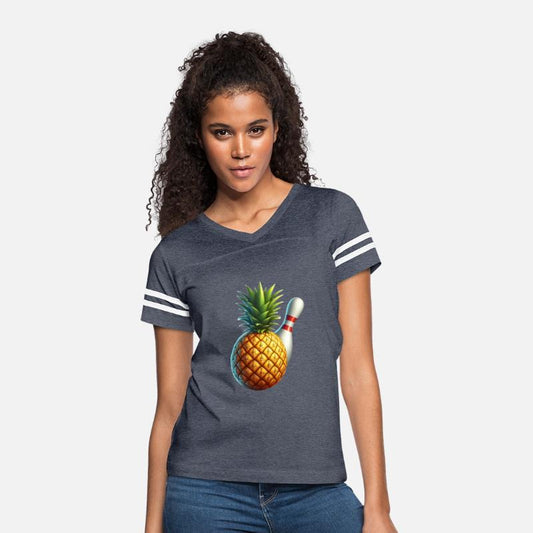 bowling ball and pineapple