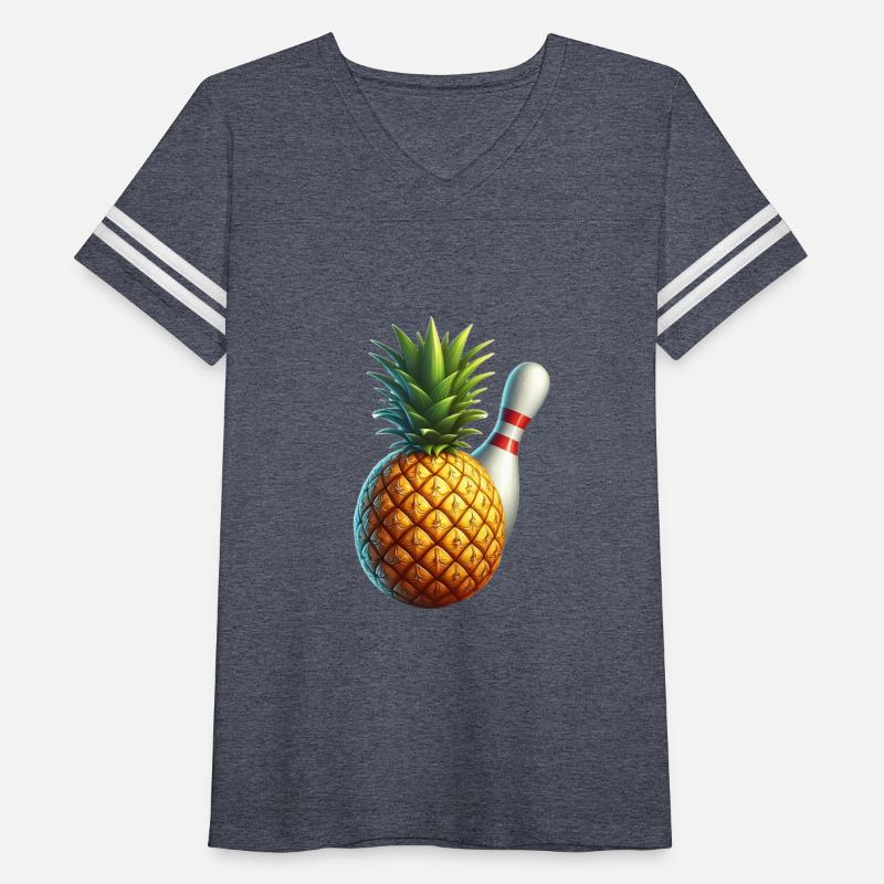 bowling ball and pineapple
