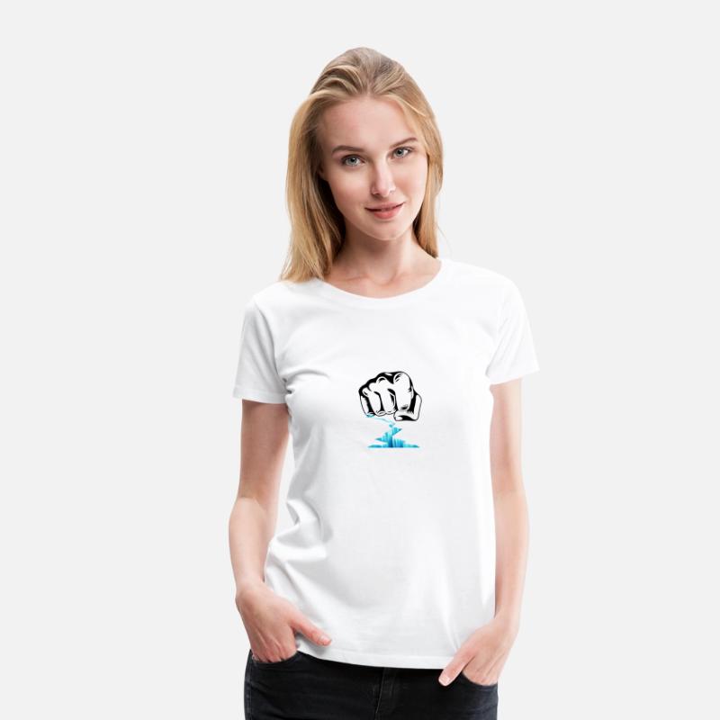 Break The Ice – Bold Motivational Punch Power T-Sh