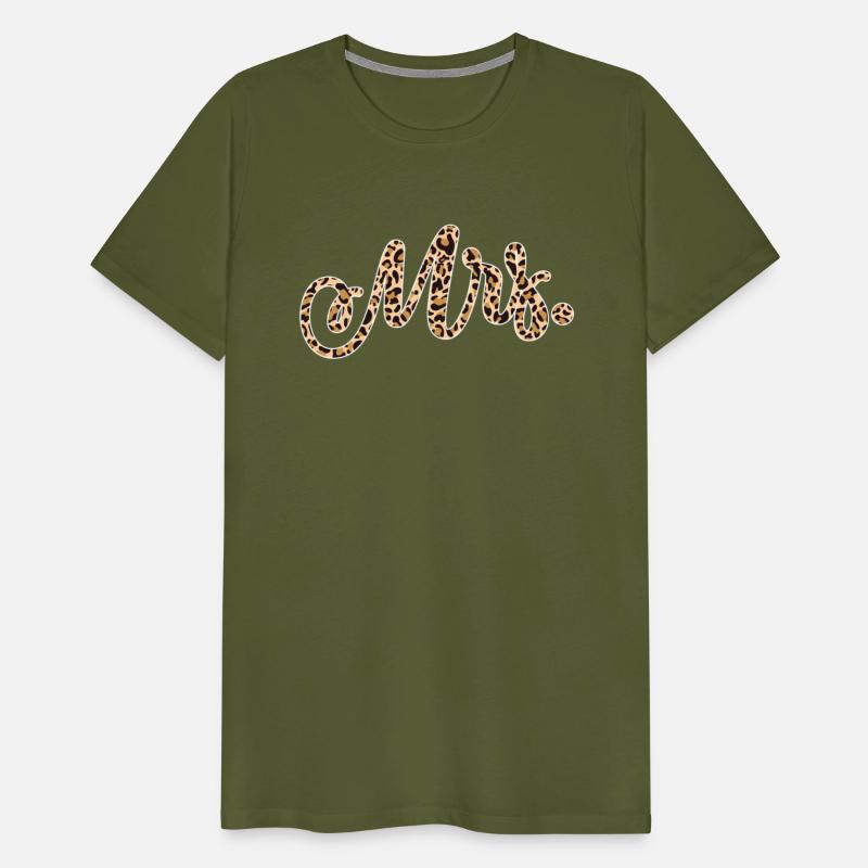 Bride Groom Mrs Leopard Print Wedding