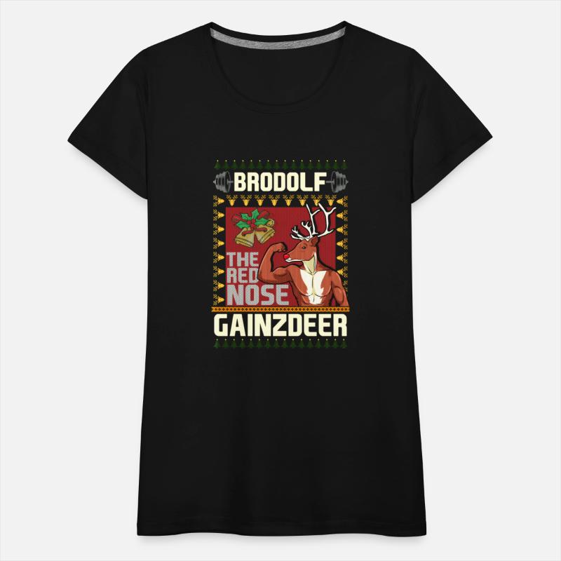 Brodolf The Red Nose Gainzdeer Gym Ugly