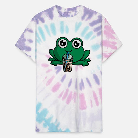 Bubble Boba Tea Drink Frog Cute Anime Kawaii Toad