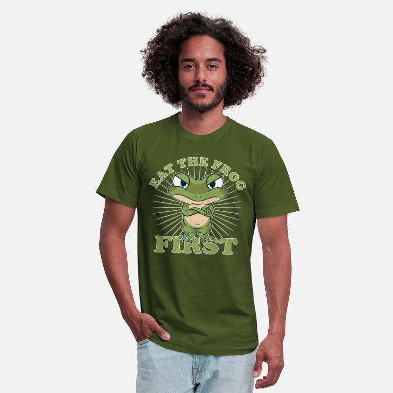 "Eat The Frog First" Comic Don't postponeTo Dos