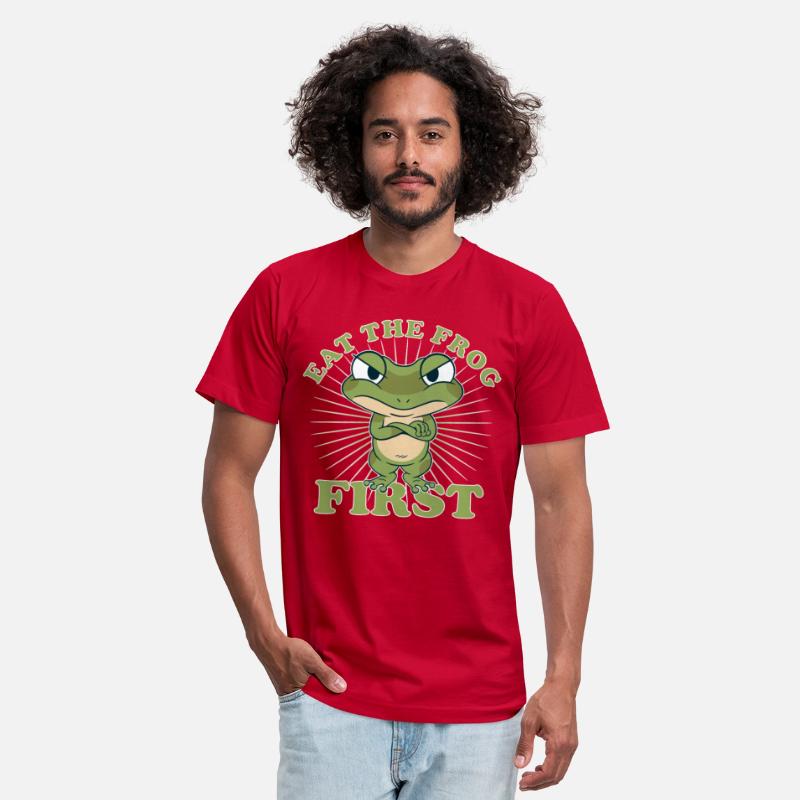 "Eat The Frog First" Comic Don't postponeTo Dos