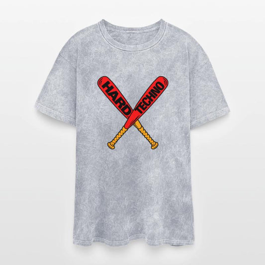 "Hard Techno" Crossed Baseball Bats – Techno Musi