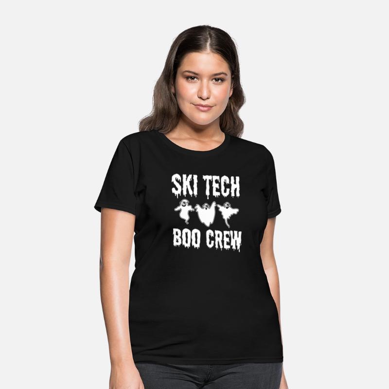 Ski Tech Boo Crew Ghosts Halloween