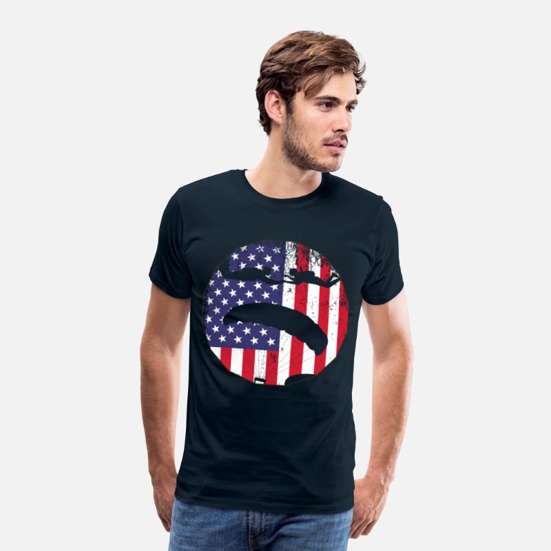 Skydiving, best sport, American flag