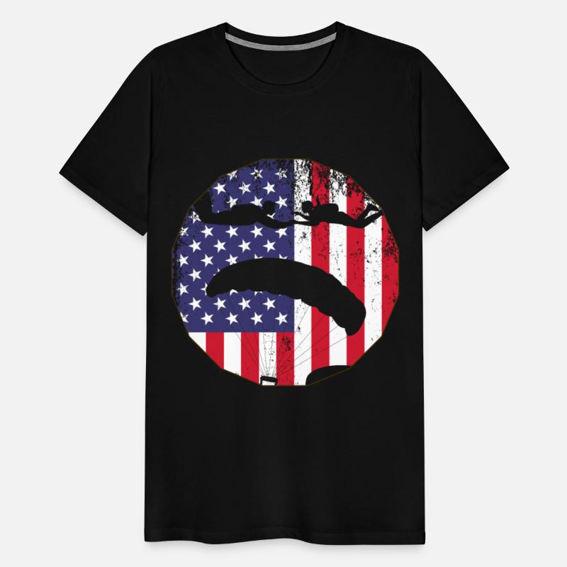 Skydiving, best sport, American flag