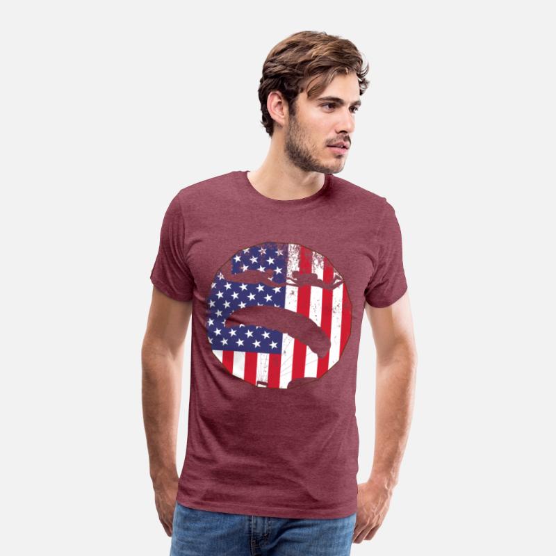 Skydiving, best sport, American flag