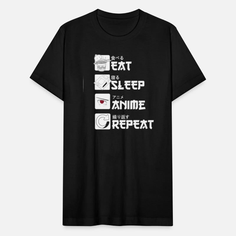 Sleep eat anime repeat for manga lovers otaku