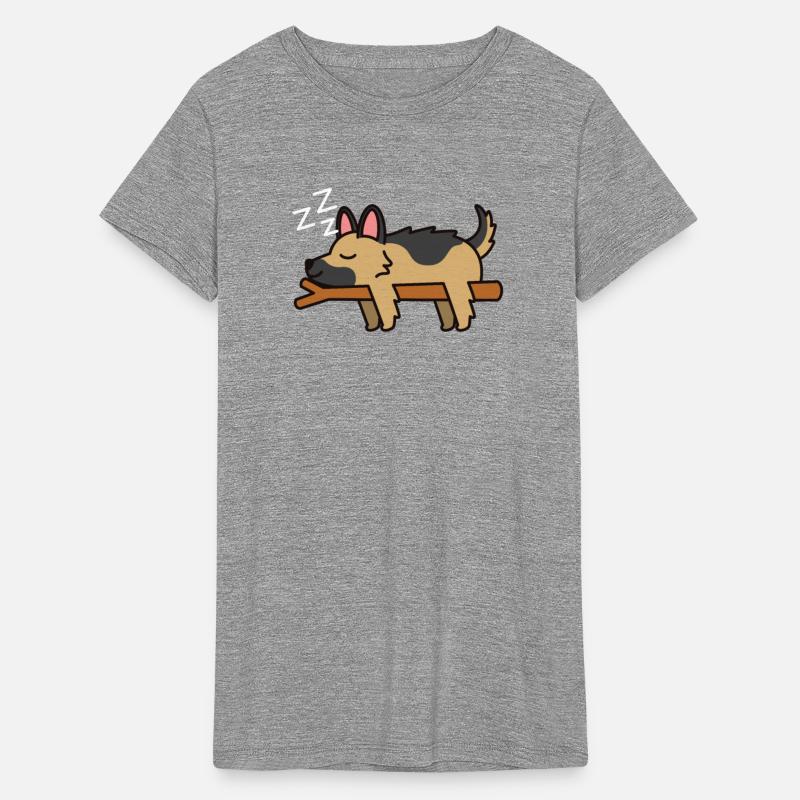 Sleeping Lazy German Shepherd