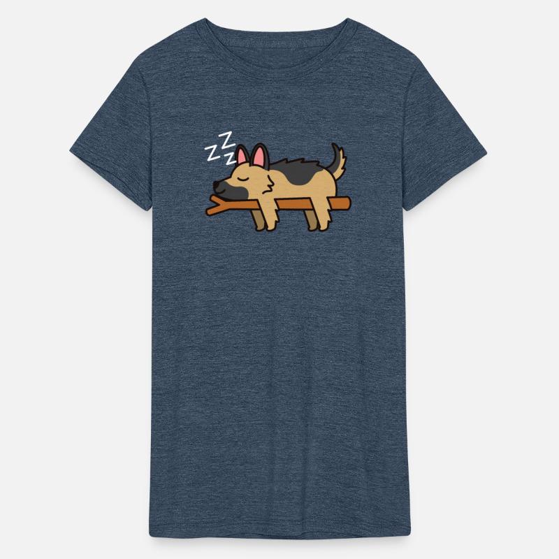 Sleeping Lazy German Shepherd