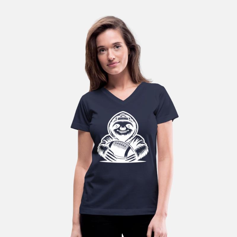 Sloth Quarterback American Football Silhouette