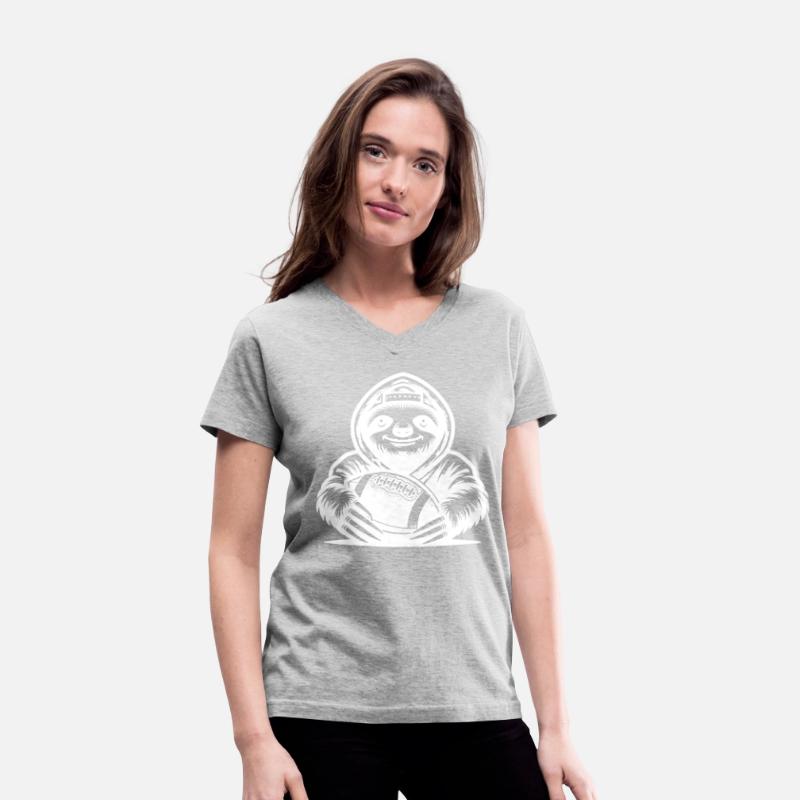 Sloth Quarterback American Football Silhouette