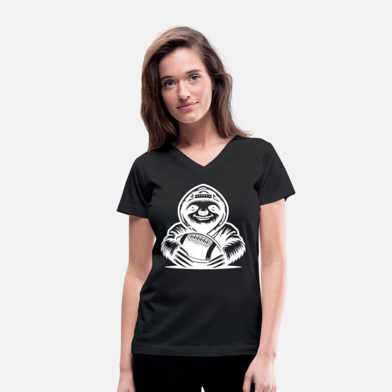 Sloth Quarterback American Football Silhouette