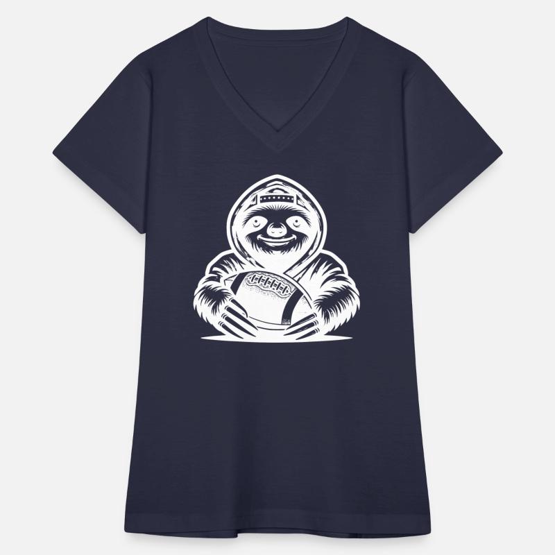 Sloth Quarterback American Football Silhouette