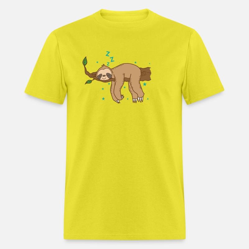 Sloth sleeping on a Branch lazy Animal
