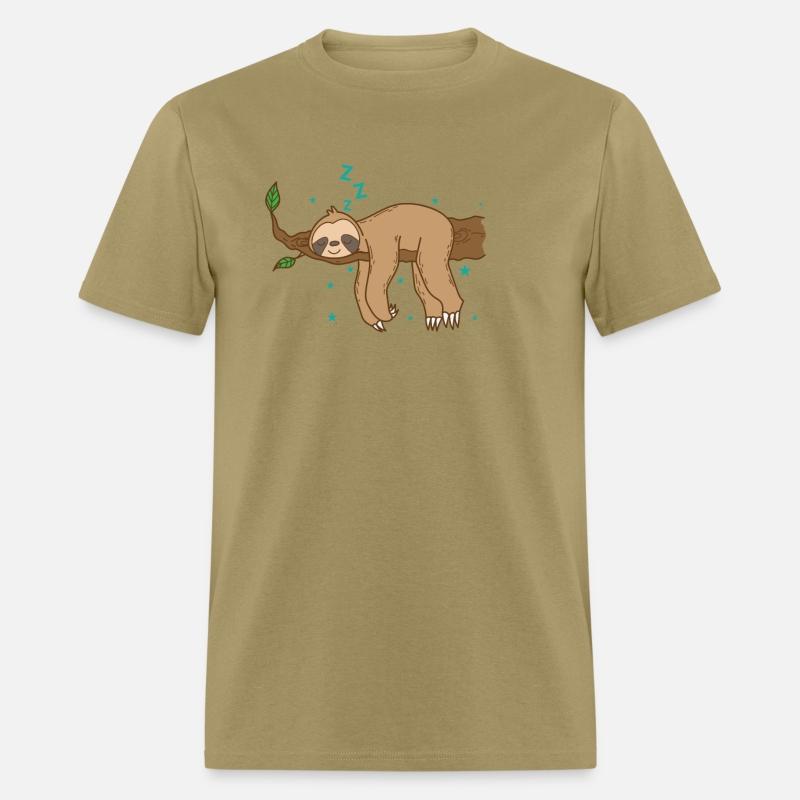 Sloth sleeping on a Branch lazy Animal
