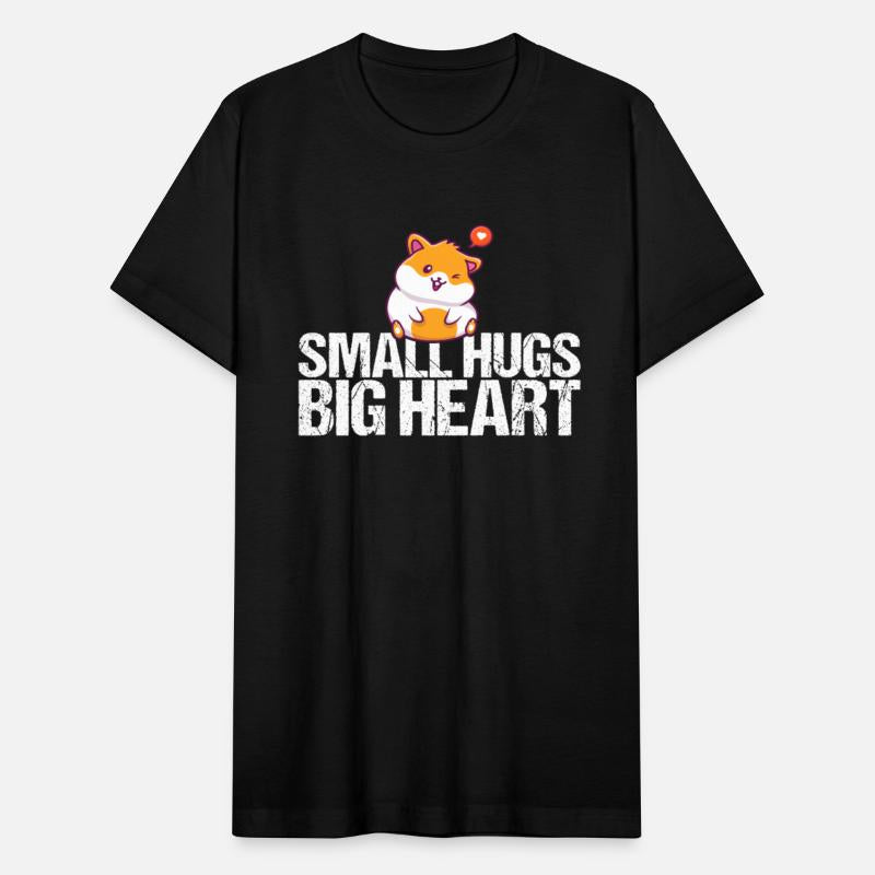 Small Hugs Big Heart Gift Funny Hamster