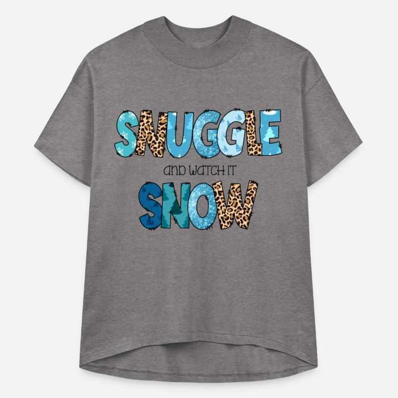 Snuggle and watch it snow