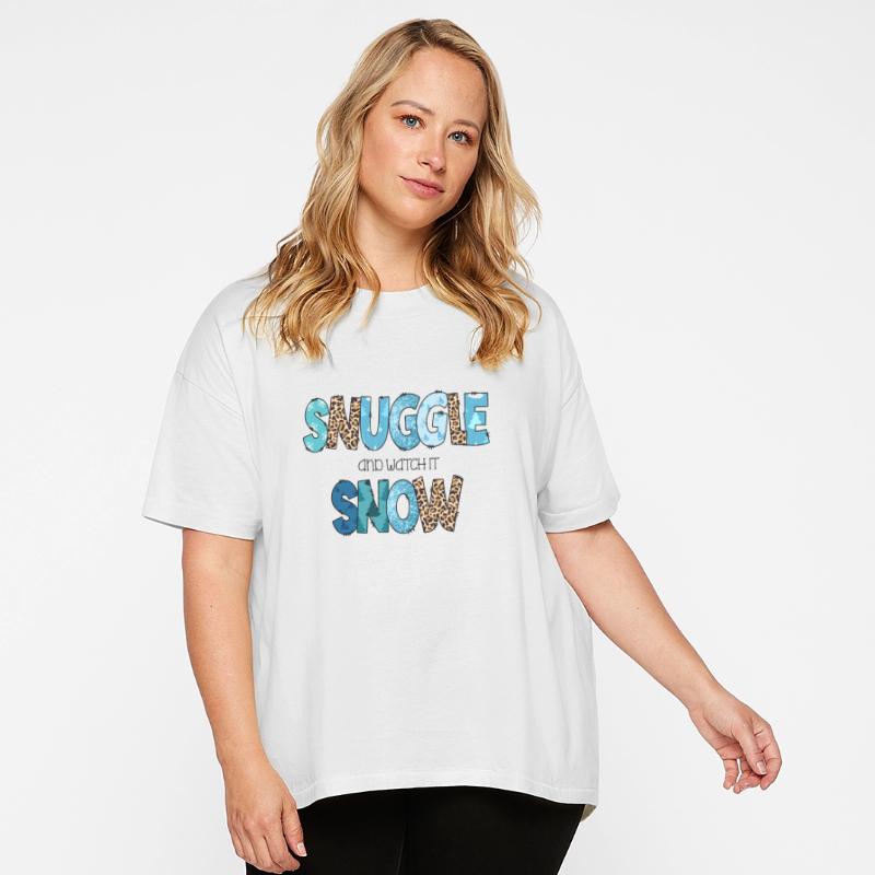 Snuggle and watch it snow