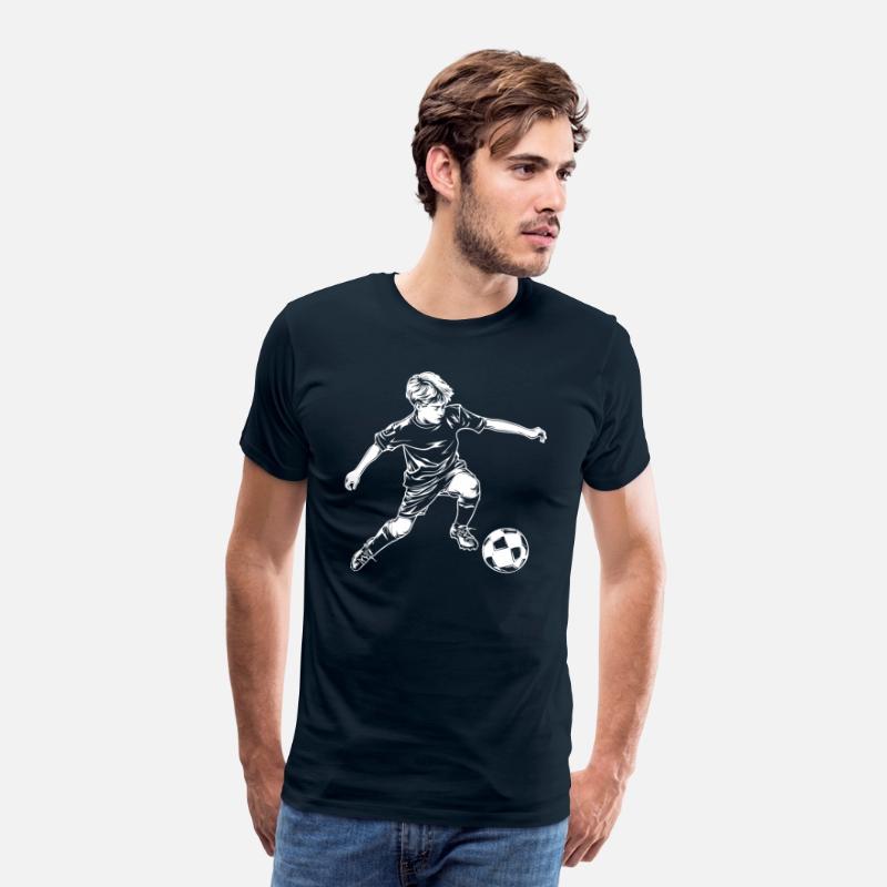 Soccer Boy Drawing