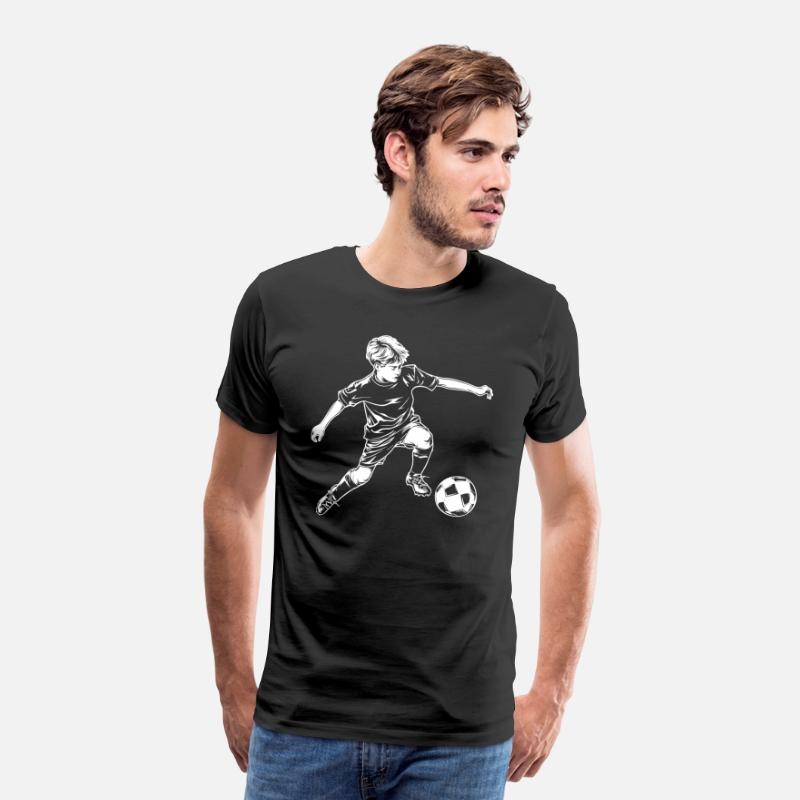 Soccer Boy Drawing