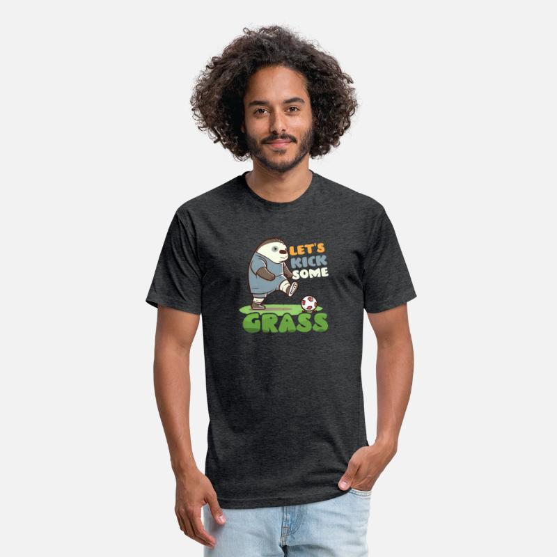 Soccer Player Kick Some Grass