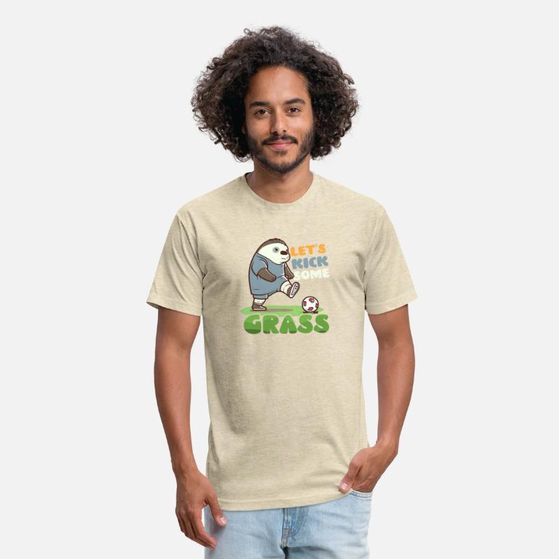 Soccer Player Kick Some Grass