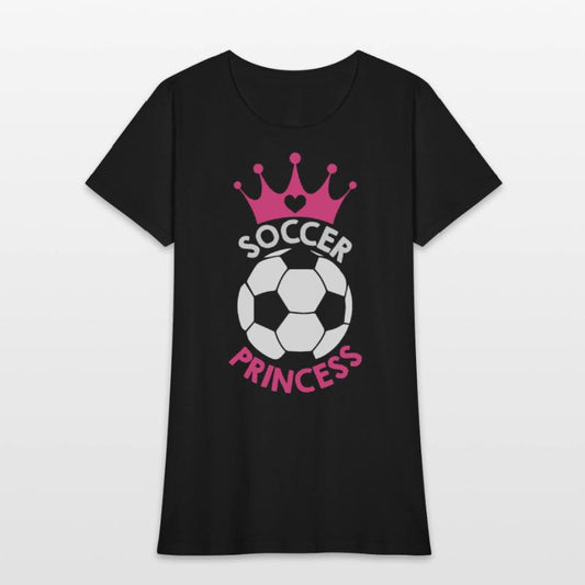 Soccer Princess Soccer Ball And Hot Pink Crown