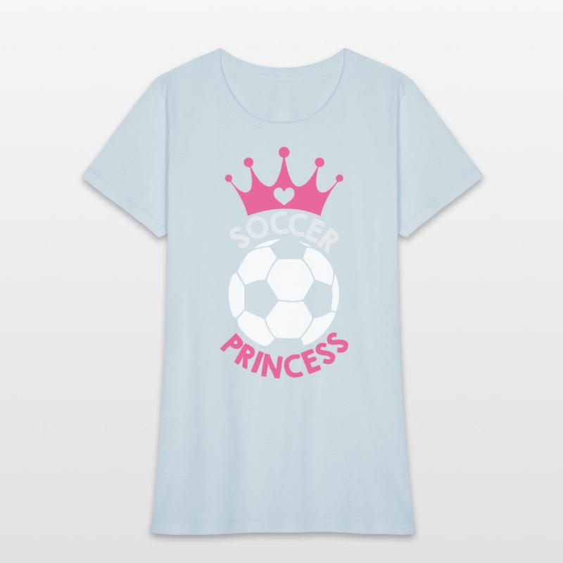 Soccer Princess Soccer Ball And Hot Pink Crown